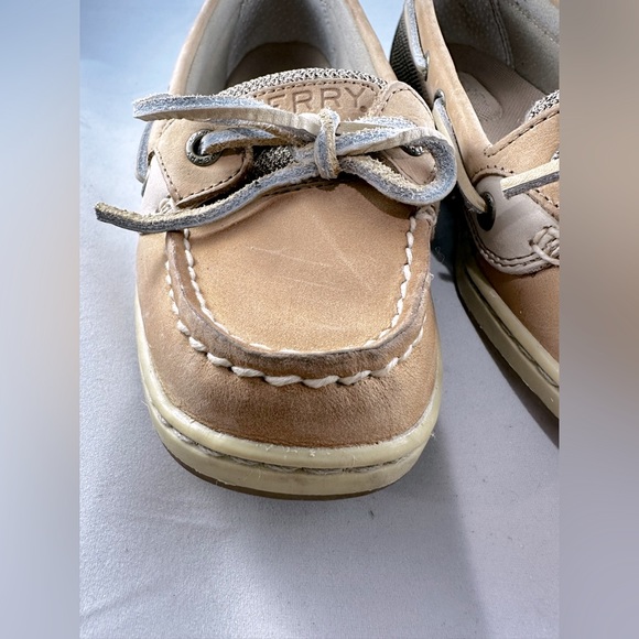 💚 - SPERRY TOP SIDER ANGELFISH WOMEN’S SIZE 6. TAN - Picture 5 of 7